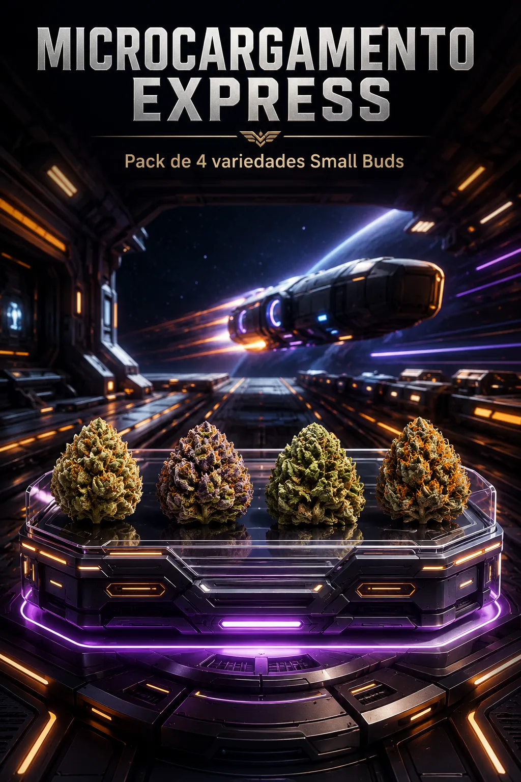 Pack Small Buds CBD – Microcargamento Express